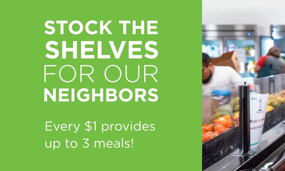 STOCK THE SHELVES FOR OUR NEIGHBORS